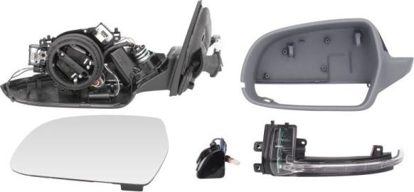 BLIC 5402-25-049337P - Rétroviseur extérieur droxauto.com