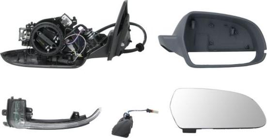 BLIC 5402-25-051335P - Rétroviseur extérieur droxauto.com