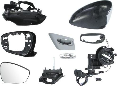 BLIC 5402-21-034366P - Rétroviseur extérieur droxauto.com