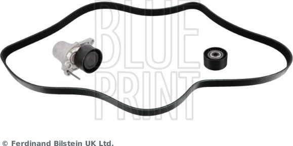 Blue Print ADBP960061 - Jeu de courroies trapézoïdales à nervures droxauto.com