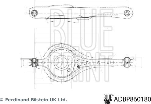 Blue Print ADBP860180 - Bras de liaison, suspension de roue droxauto.com