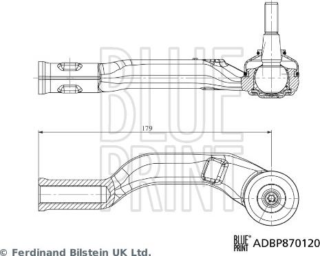 Blue Print ADBP870120 - Rotule de barre de connexion droxauto.com