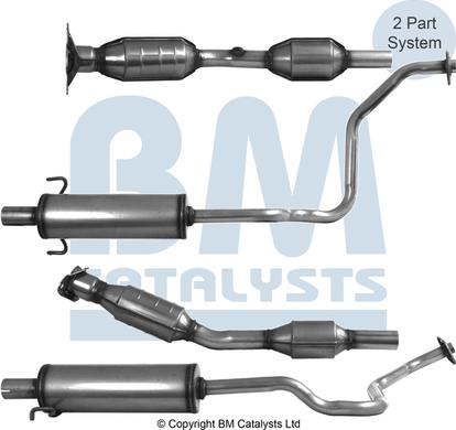 BM Catalysts BM91617H - Catalyseur droxauto.com
