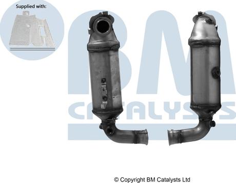 BM Catalysts BM15172H - Filtre à particules / à suie, échappement droxauto.com