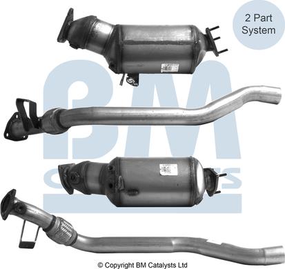 BM Catalysts BM11402H - Filtre à particules / à suie, échappement droxauto.com