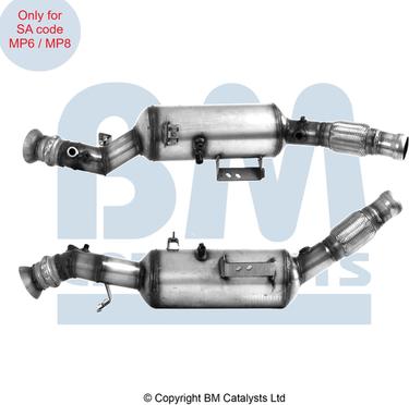 BM Catalysts BM11562H - Filtre à particules / à suie, échappement droxauto.com