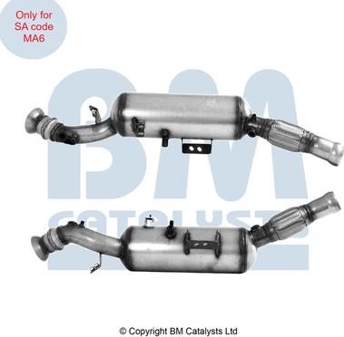 BM Catalysts BM11629H - Filtre à particules / à suie, échappement droxauto.com
