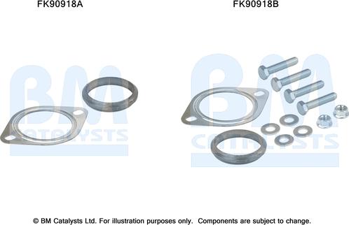 BM Catalysts FK90918 - Kit d'assemblage, catalyseur droxauto.com