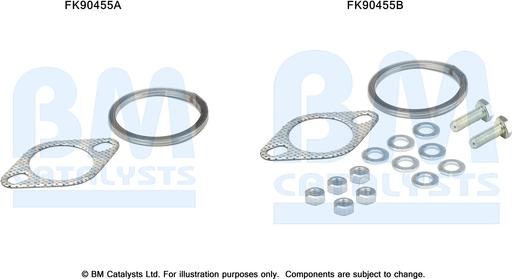 BM Catalysts FK90455 - Kit d'assemblage, catalyseur droxauto.com