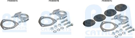 BM Catalysts FK90597 - Kit d'assemblage, catalyseur droxauto.com