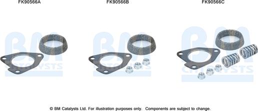 BM Catalysts FK90566 - Kit d'assemblage, catalyseur droxauto.com