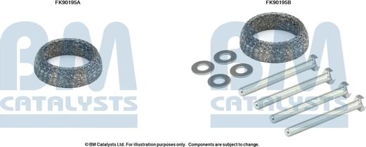 BM Catalysts FK90195 - Kit d'assemblage, catalyseur droxauto.com