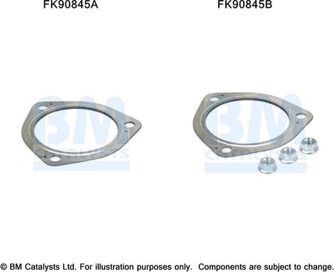 BM Catalysts FK90845 - Kit d'assemblage, catalyseur droxauto.com