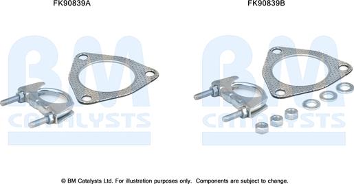 BM Catalysts FK90839 - Kit d'assemblage, catalyseur droxauto.com