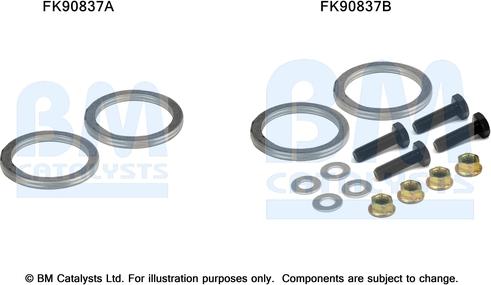BM Catalysts FK90837 - Kit d'assemblage, catalyseur droxauto.com