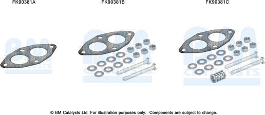 BM Catalysts FK90381 - Kit d'assemblage, catalyseur droxauto.com
