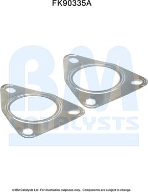 BM Catalysts FK90335 - Kit d'assemblage, catalyseur droxauto.com