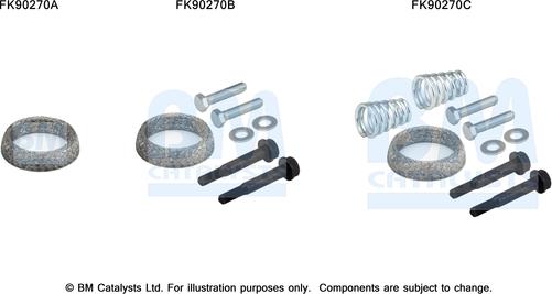 BM Catalysts FK90270 - Kit d'assemblage, catalyseur droxauto.com