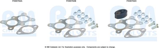 BM Catalysts FK90702 - Kit d'assemblage, catalyseur droxauto.com