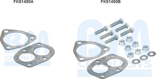 BM Catalysts FK91490 - Kit d'assemblage, catalyseur droxauto.com