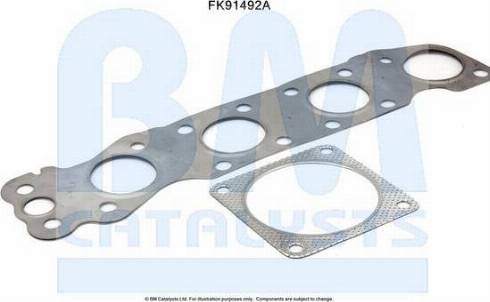 BM Catalysts FK91492 - Kit d'assemblage, catalyseur droxauto.com