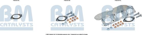 BM Catalysts FK91477 - Kit d'assemblage, catalyseur droxauto.com