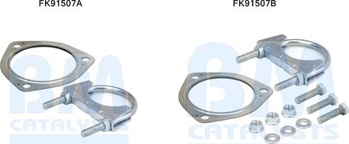 BM Catalysts FK91507 - Kit d'assemblage, catalyseur droxauto.com