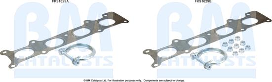 BM Catalysts FK91629 - Kit d'assemblage, catalyseur droxauto.com