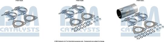 BM Catalysts FK91102 - Kit d'assemblage, catalyseur droxauto.com