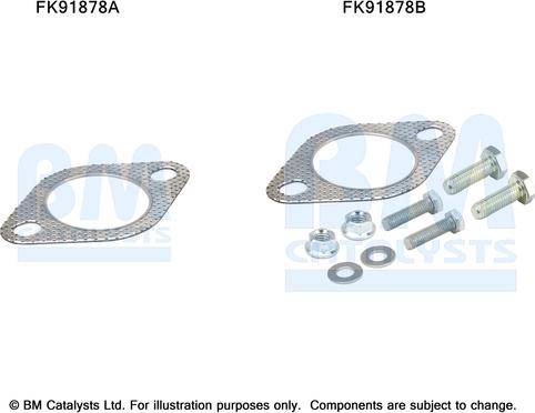 BM Catalysts FK91878 - Kit d'assemblage, catalyseur droxauto.com