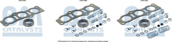 BM Catalysts FK91756 - Kit d'assemblage, catalyseur droxauto.com