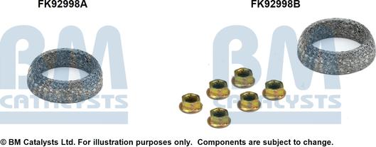 BM Catalysts FK92998 - Kit d'assemblage, catalyseur droxauto.com