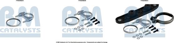 BM Catalysts FK92082 - Kit d'assemblage, catalyseur droxauto.com
