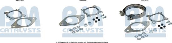 BM Catalysts FK92030 - Kit d'assemblage, catalyseur droxauto.com