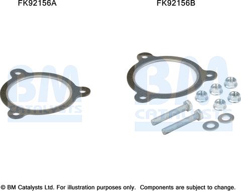 BM Catalysts FK92156 - Kit d'assemblage, catalyseur droxauto.com