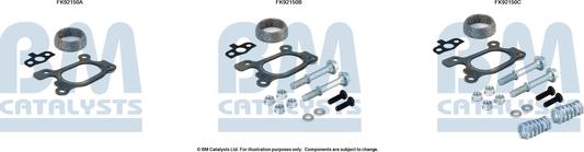 BM Catalysts FK92150 - Kit d'assemblage, catalyseur droxauto.com