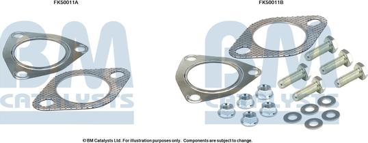 BM Catalysts FK50011 - Kit d'assemblage, tuyau d'échappement droxauto.com
