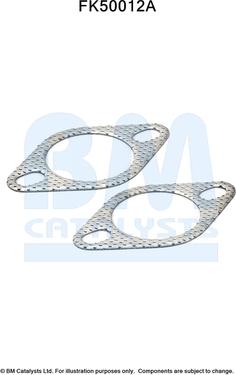 BM Catalysts FK50012 - Kit d'assemblage, tuyau d'échappement droxauto.com