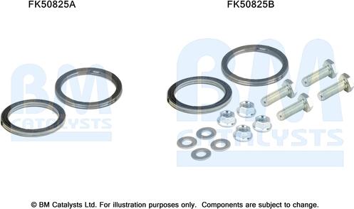 BM Catalysts FK50825 - Kit d'assemblage, tuyau d'échappement droxauto.com
