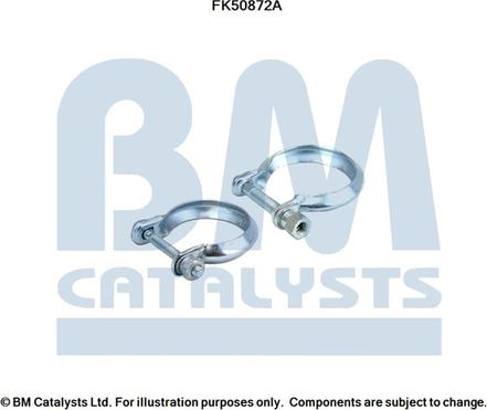 BM Catalysts FK50872 - Kit d'assemblage, tuyau d'échappement droxauto.com