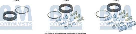 BM Catalysts FK50365 - Kit d'assemblage, tuyau d'échappement droxauto.com