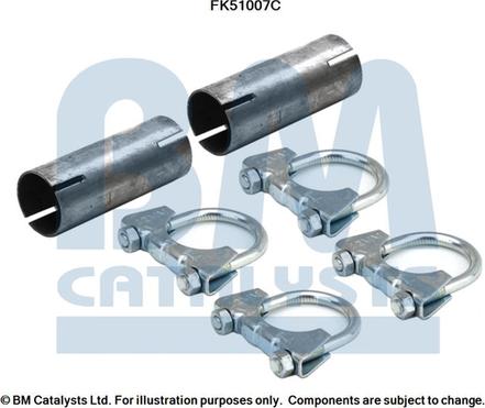 BM Catalysts FK51007 - Kit d'assemblage, tuyau d'échappement droxauto.com