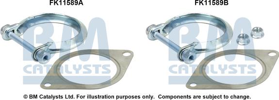 BM Catalysts FK11589 - Kit d'assemblage, filtre à particules / à suie droxauto.com