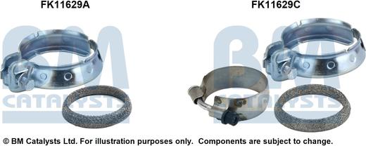 BM Catalysts FK11629 - Kit d'assemblage, filtre à particules / à suie droxauto.com