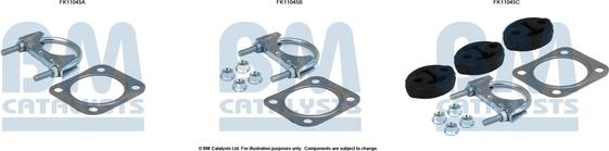 BM Catalysts FK11045 - Kit d'assemblage, filtre à particules / à suie droxauto.com