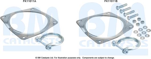 BM Catalysts FK11011 - Kit d'assemblage, filtre à particules / à suie droxauto.com