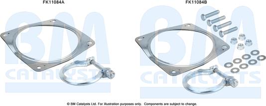 BM Catalysts FK11084 - Kit d'assemblage, filtre à particules / à suie droxauto.com