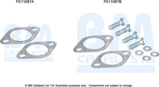 BM Catalysts FK11087 - Kit d'assemblage, filtre à particules / à suie droxauto.com