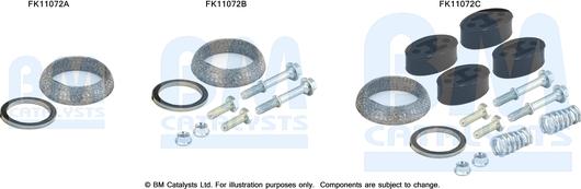 BM Catalysts FK11072 - Kit d'assemblage, filtre à particules / à suie droxauto.com