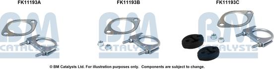 BM Catalysts FK11193 - Kit d'assemblage, filtre à particules / à suie droxauto.com